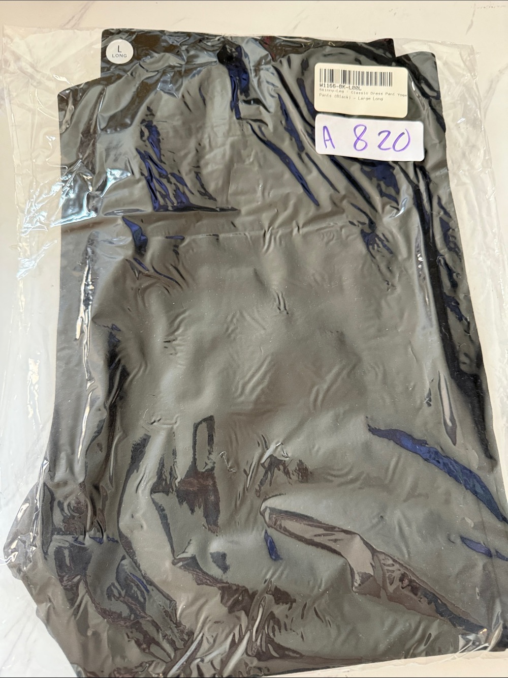 New Betabrand Black Skinny Classic Dress Pant Yoga Pants Large Long Tall - Picture 2 of 5